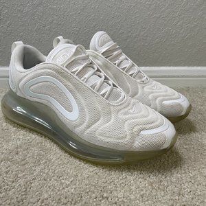 Nike Air Max 720 Metallic Platinum White 2019 Men's Size 13